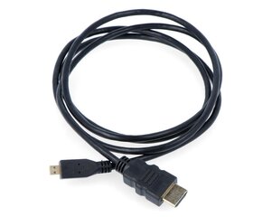 Lexton, Micro HDMI - HDMI, 3 m hind ja info | Kaablid ja juhtmed | kaup24.ee