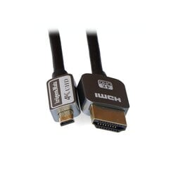 Kruger&Matz, Micro HDMI - HDMI, 3 m цена и информация | Кабели и провода | kaup24.ee