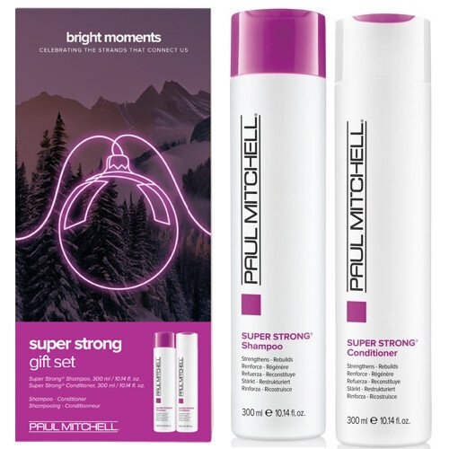 Juukseholduskomplekt Paul Mitchell Super Strong, 300+300ml цена и информация | Šampoonid | kaup24.ee