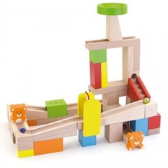 Puidust pallirada Viga, 49 tk hind ja info | Imikute mänguasjad | kaup24.ee