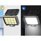 Halogeen päikeselamp 300W LED + pult hind ja info | Aia- ja õuevalgustid | kaup24.ee