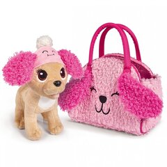 Мягкий плюшевый щенок с шапкой и сумкой от Chi Chi Love - Simba цена и информация | Мягкие игрушки | kaup24.ee