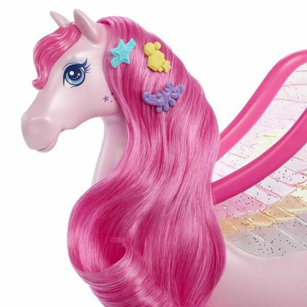 Barbie® Roosa pegasus filmist A Touch of Magic HLC40 цена и информация | Tüdrukute mänguasjad | kaup24.ee