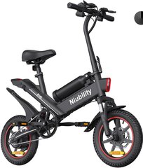 Электровелосипед Niubility B14S, 14", черный, 400Вт, 15,1Ач цена и информация | Электровелосипеды | kaup24.ee