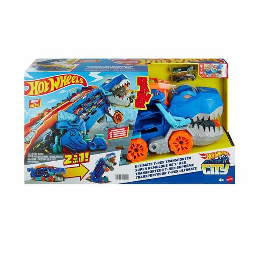 Hot Wheels® City T-Rex treilerrada HNG50 hind ja info | Poiste mänguasjad | kaup24.ee