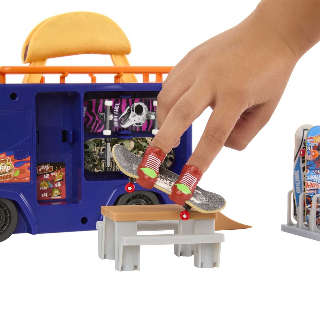 Hot Wheels® Tony Hawk näpurula Taco treiler HMK00 hind ja info | Poiste mänguasjad | kaup24.ee