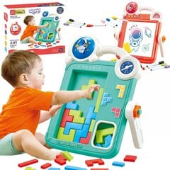 Двусторонняя доска для рисования и игра Тетрис 2 в 1 Woopie цена и информация | Развивающие игрушки | kaup24.ee