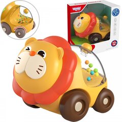 Lõvi kujuline mänguauto, Woopie hind ja info | Imikute mänguasjad | kaup24.ee
