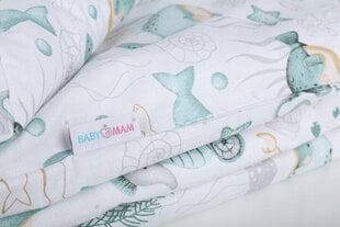 Babymam комплект детского постельного белья 135х100, 2 части цена и информация | Детское постельное бельё | kaup24.ee