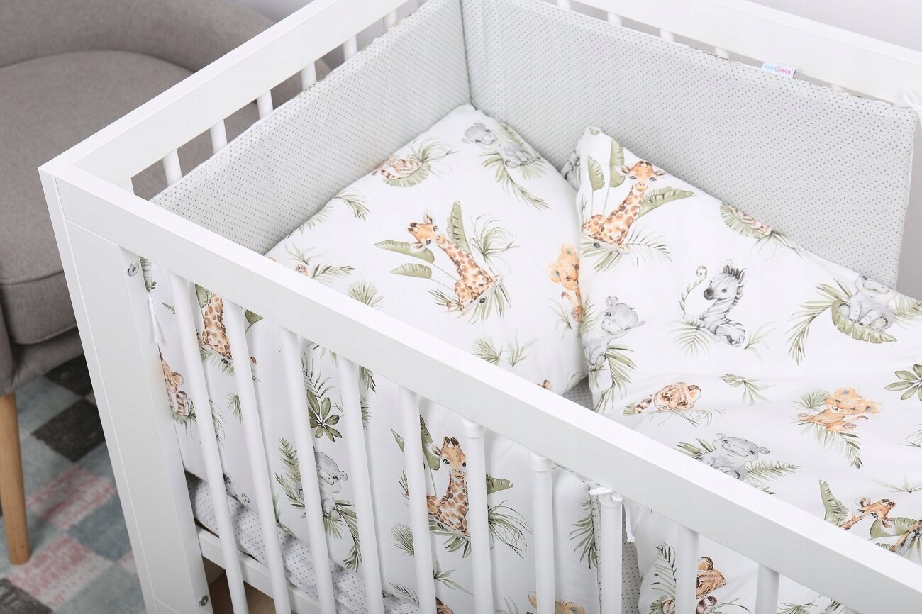 Babymam laste voodipesukomplekt 120x90, 2 osa цена и информация | Beebide ja laste voodipesu | kaup24.ee