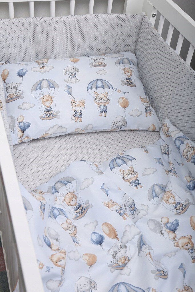 Babymam laste voodipesukomplekt 120x90, 2 osa hind ja info | Beebide ja laste voodipesu | kaup24.ee