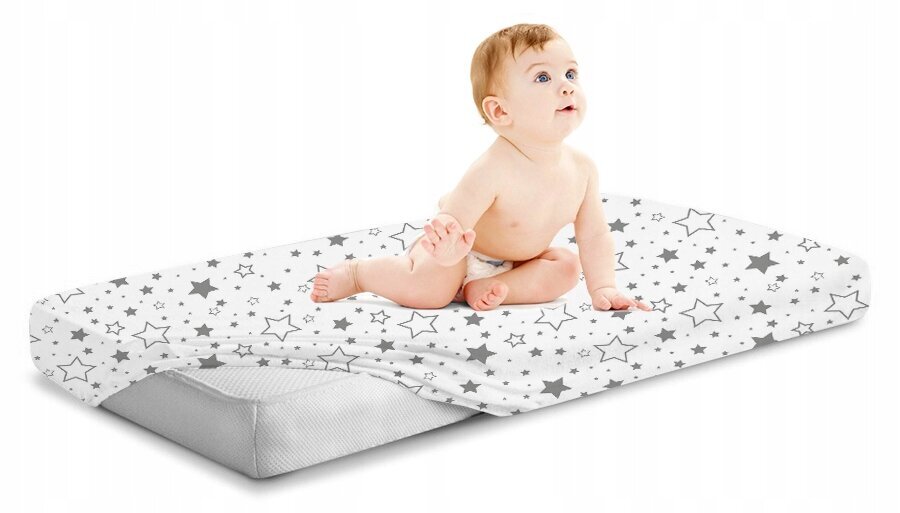 Babymam voodilina kummipaelaga, 120x60 hind ja info | Beebide ja laste voodipesu | kaup24.ee