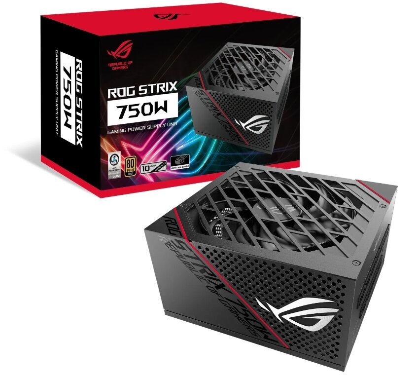 Asus ROG Strix 750W Gold Gaming цена и информация | Toiteplokid (PSU) | kaup24.ee