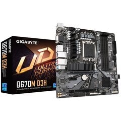 Gigabyte Q670M D3H hind ja info | Emaplaadid | kaup24.ee