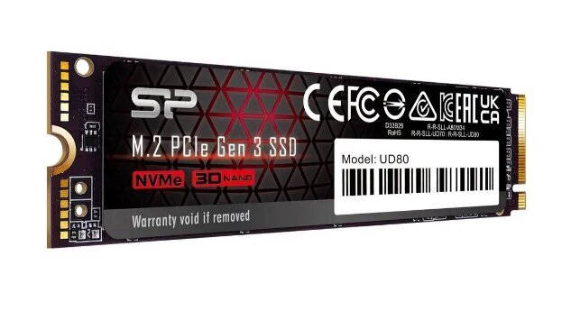 Silicon Power UD80 (SP250GBP34UD8005) цена и информация | Sisemised kõvakettad (HDD, SSD, Hybrid) | kaup24.ee