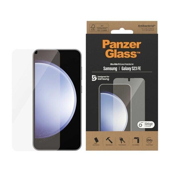 PanzerGlass Samsung Galaxy S23 FE hind ja info | Ekraani kaitsekiled | kaup24.ee