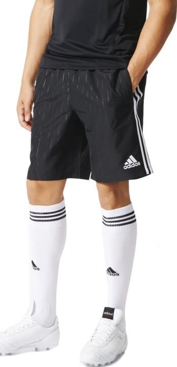 Lühikesed püksid meestele Adidas, suurus S, must hind ja info | Jalgpalli varustus ja riided | kaup24.ee