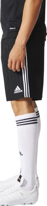 Lühikesed püksid meestele Adidas, suurus S, must hind ja info | Jalgpalli varustus ja riided | kaup24.ee