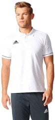 T-särk meestele Adidas, suurus S, valge hind ja info | Jalgpalli varustus ja riided | kaup24.ee