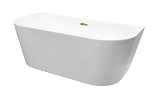 Vonia Besco Vica New 150, su Klik-klak White valomu iš viršaus цена и информация | Ванны | kaup24.ee