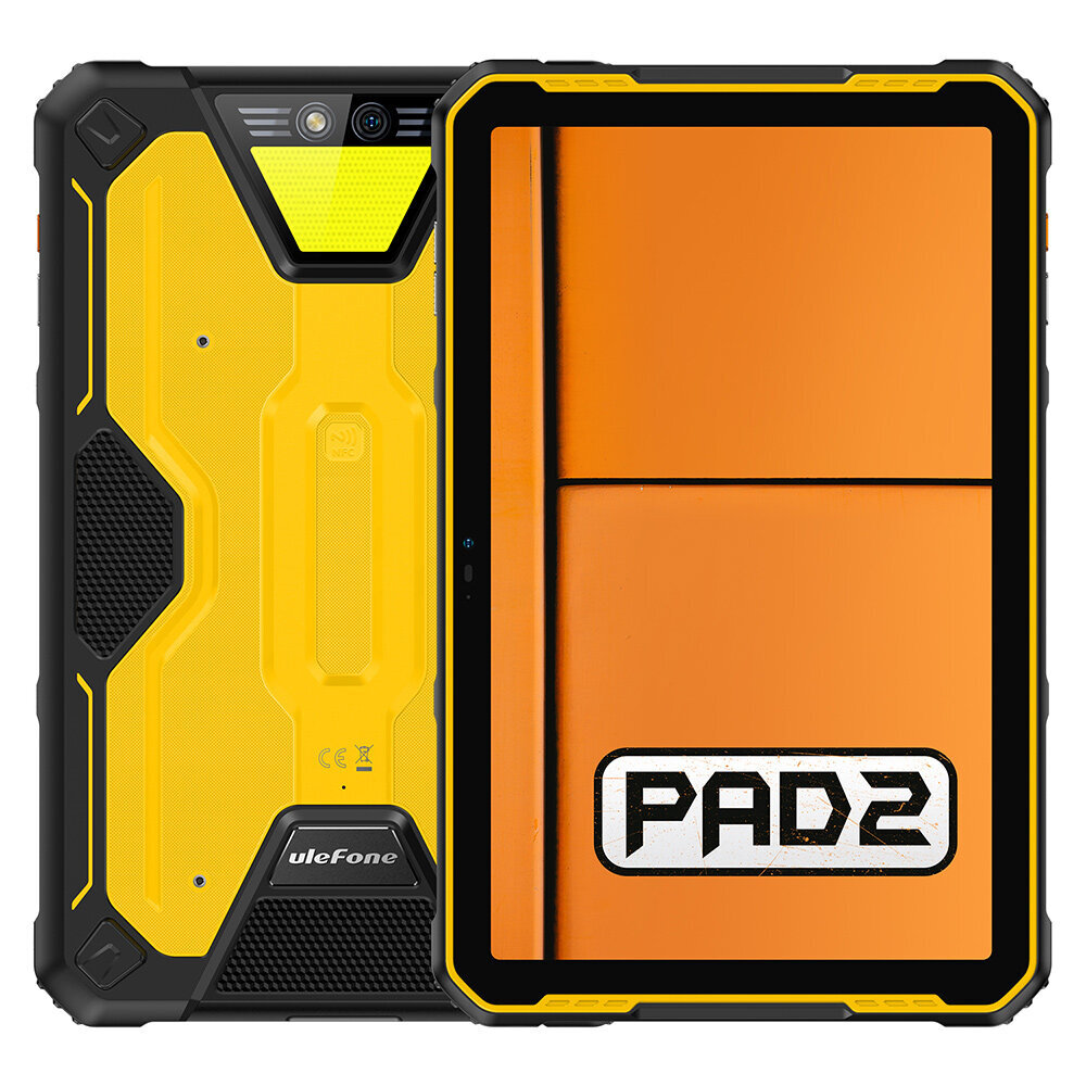 Ulefone Armor Pad 2 LTE 8/256GB Yellow/Black hind ja info | Tahvelarvutid | kaup24.ee