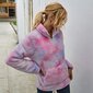 Fliis naistele Livacasa, dye tie, roosa hind ja info | Naiste pusad | kaup24.ee