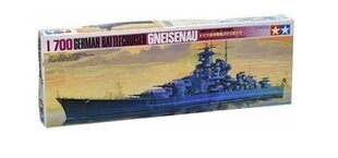 Немецкий линейный крейсер Tamiya German Battlecruiser Gneisenau цена и информация | Конструкторы и кубики | kaup24.ee