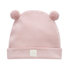шапка зима 2023 розовая цена и информация | Шапки, перчатки, шарфики для новорожденных | kaup24.ee