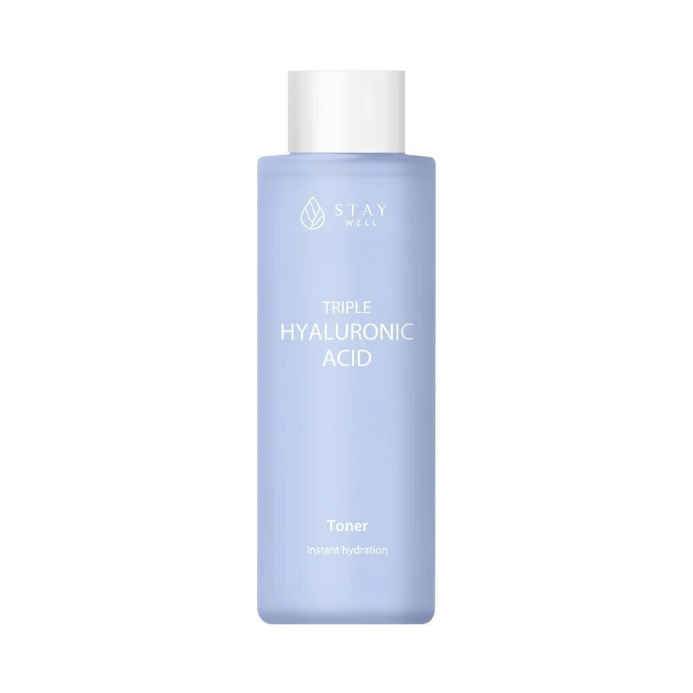 Intensiivselt niisutav toonik hüaluroonhappega Stay Well Triple Hyaluronic Acid Toner, 210 ml цена и информация | Näopuhastusvahendid | kaup24.ee