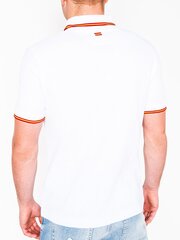T-särk meestele Ombre Clothing 42267-1, valge hind ja info | Meeste T-särgid | kaup24.ee