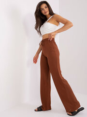 брюки lk-sp-509331.25 коричневые цена и информация | Штаны женские | kaup24.ee