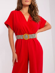 Kombinesoon naistele Itaalia Moda, punane hind ja info | Naiste pükskostüümid | kaup24.ee