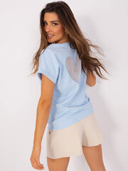 блузка rv-bz-8833.38p белая/l.синяя цена и информация | Женские блузки, рубашки | kaup24.ee