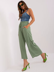брюки d73760r62237a1 средне-зеленые цена и информация | Женские брюки | kaup24.ee