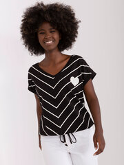 блузка rv-bz-8740.42p белая/черная цена и информация | Женские блузки, рубашки | kaup24.ee