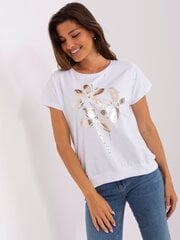 белая блуза с кружевом и рукавом 3/4 havana rue paris цена и информация | Женские блузки, рубашки | kaup24.ee