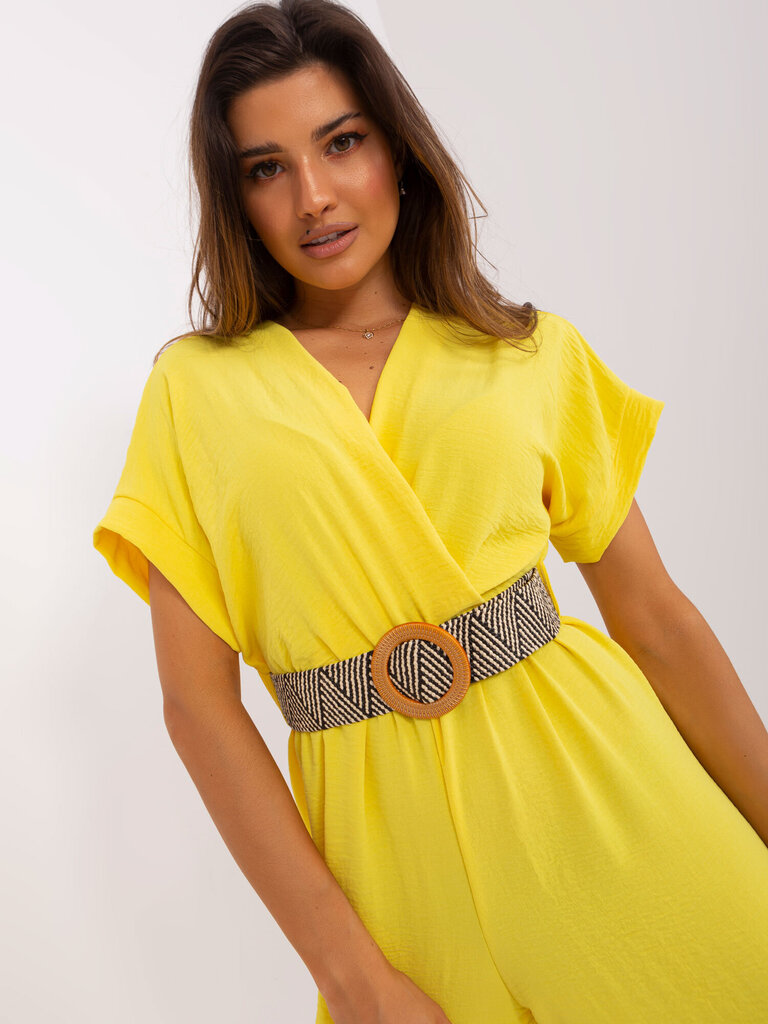 Kombinesoon naistele Itaalia Moda, kollane hind ja info | Naiste pükskostüümid | kaup24.ee