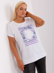 блуза rv-bz-8860.07 белый/фиолетовый цена и информация | Женские блузки, рубашки | kaup24.ee