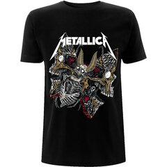 Мужская футболка  с короткими рукавами Metallica цена и информация | Мужские футболки | kaup24.ee