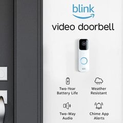 Turvakaamera Blink Video Doorbell + Sync Module 2 цена и информация | Камеры видеонаблюдения | kaup24.ee