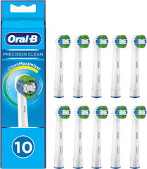 Электрическая зубная щетка Oral-B Precision Clean, комплект с насадками цена и информация | Насадки для электрических зубных щеток | kaup24.ee