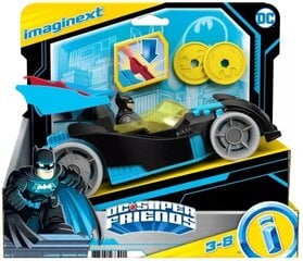 Mattel Imaginext: Супердрузья DC - гоночный бэтмобиль в стиле летучих мышей (HD48) цена и информация | Игрушки для мальчиков | kaup24.ee