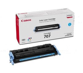 Canon Cartridge 707 Cyan (9423A004AA) цена и информация | Картриджи и тонеры | kaup24.ee