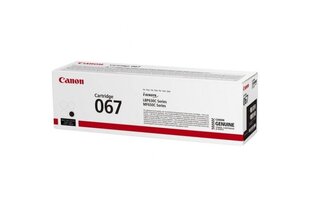 Canon 067 (5102C002) toner cartridge, Black (1350 pages) hind ja info | Laserprinteri toonerid | kaup24.ee