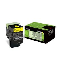 Lexmark 802HY Yellow 3000 lk hind ja info | Tindiprinteri kassetid | kaup24.ee