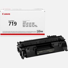 Canon 719 (3479B002AA) Black 2,100 lk hind ja info | Laserprinteri toonerid | kaup24.ee