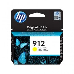 HP Ink No.912 Yellow (3YL79AE) hind ja info | Tindiprinteri kassetid | kaup24.ee