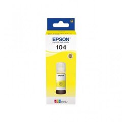 Epson EcoTank 104 Yellow (C13T00P440) hind ja info | Tindiprinteri kassetid | kaup24.ee