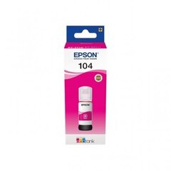 Epson EcoTank 104 Magenta (C13T00P340) hind ja info | Tindiprinteri kassetid | kaup24.ee