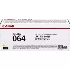 Canon 064Y (4931C001), Yellow цена и информация | Картриджи и тонеры | kaup24.ee